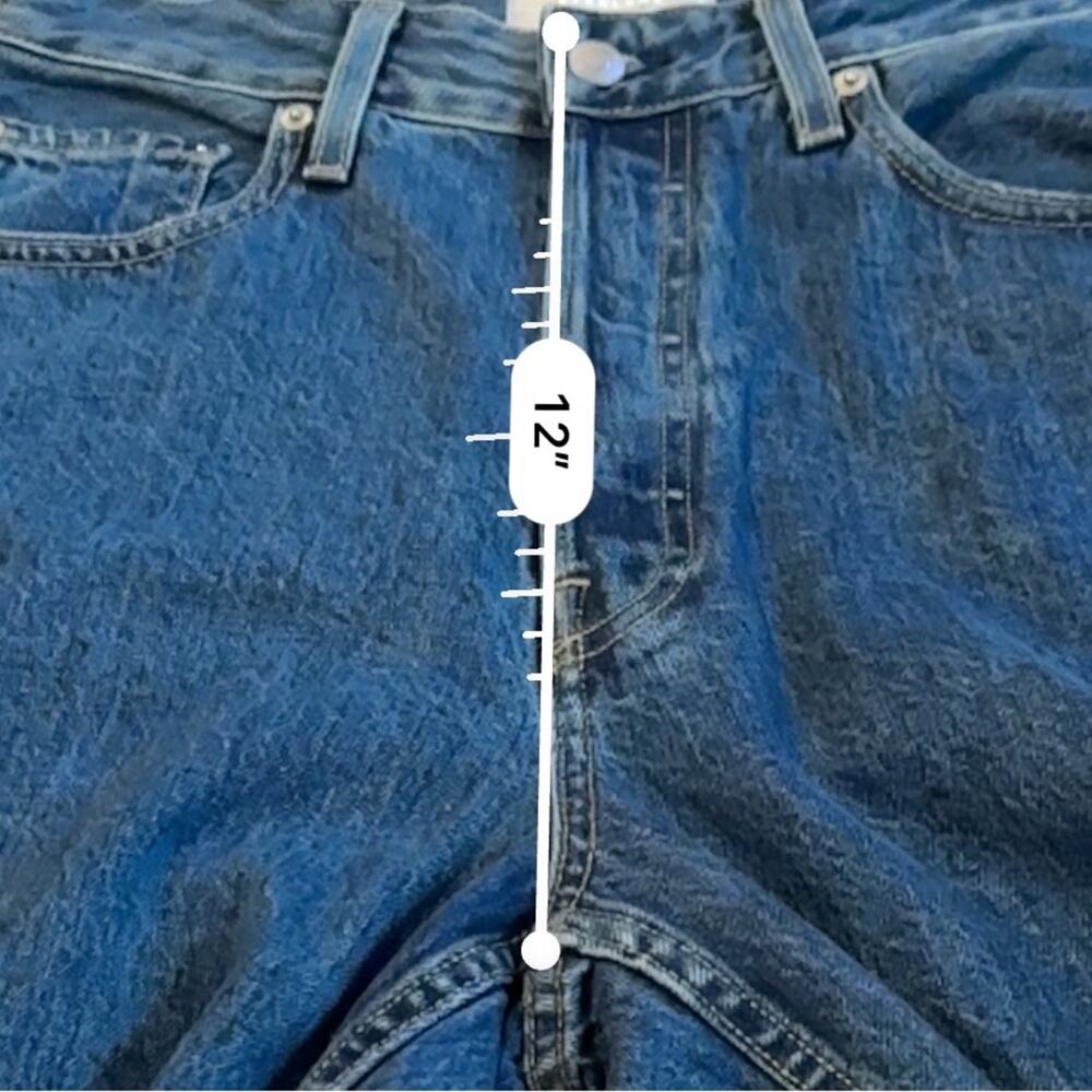 Everlane Curvy 90s Cheeky High Rise Straight Leg Ankle Jeans in Northridge NEW - Picture 12 of 13